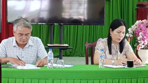 UBND xã Sơn Linh tổ chức buổi làm việc với các hộ dân liên quan đến dự án Thủy điện Trà Khúc 2